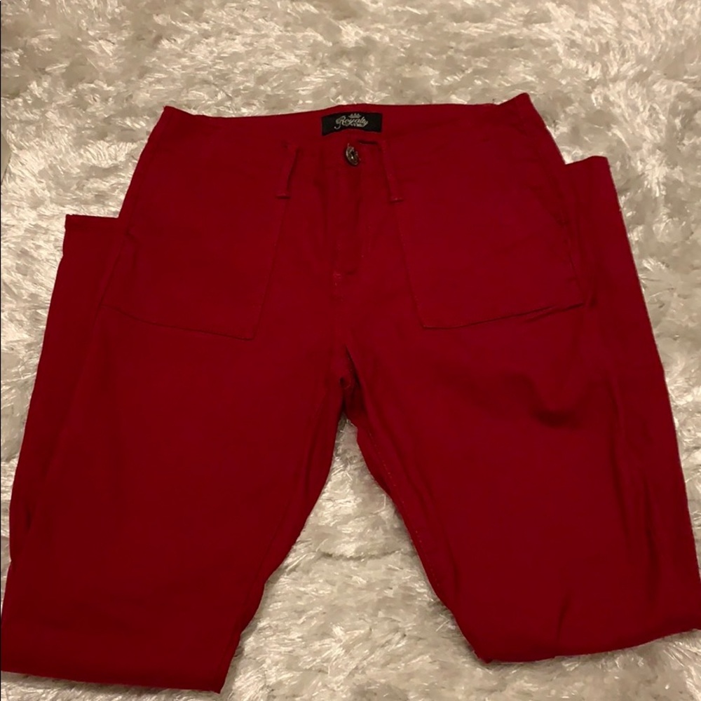 Red jeans form Royalty by YMI